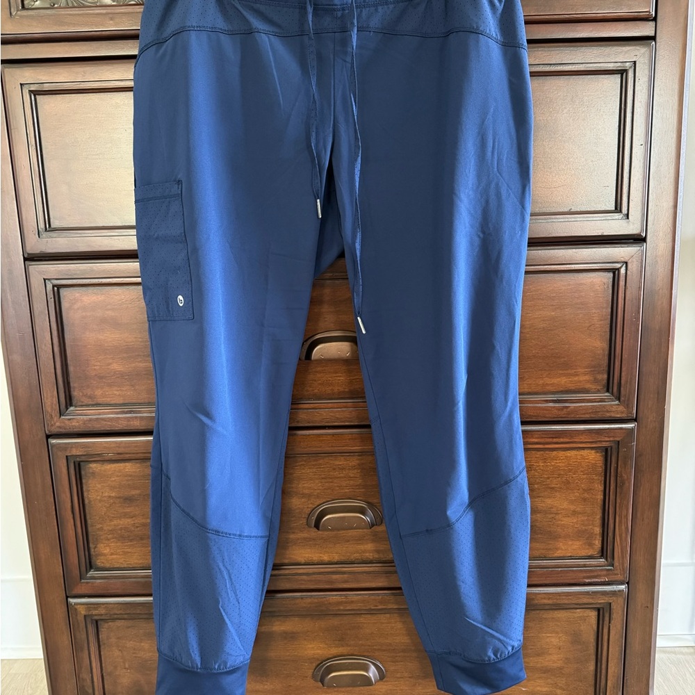 Women’s Navy Blue Scrub Jogger Pants